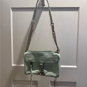 Rebecca Minkoff Mint Crossbody Bag with Chain